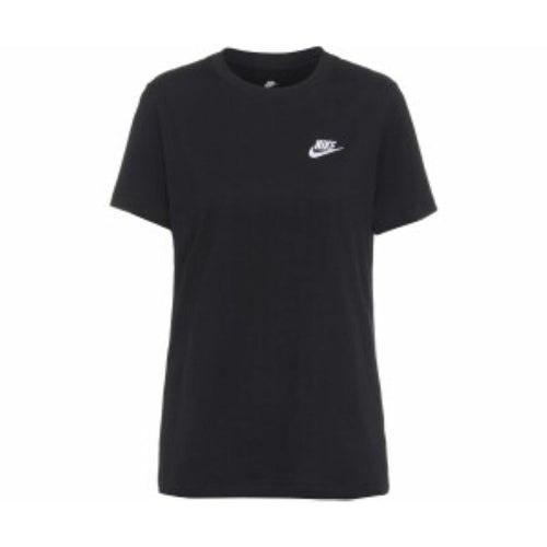 Nike Women's Short Sleeve T-Shirt | Black | 100% Cotton Gym Top