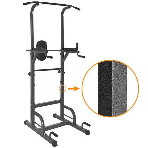 Adjustable Multi-Function Exercise Station | Pull-Ups, Dips & Ab Training