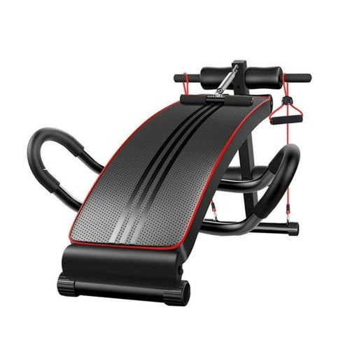 Adjustable Fitness Bench with Resistance Band | Multi-Position Home Gym