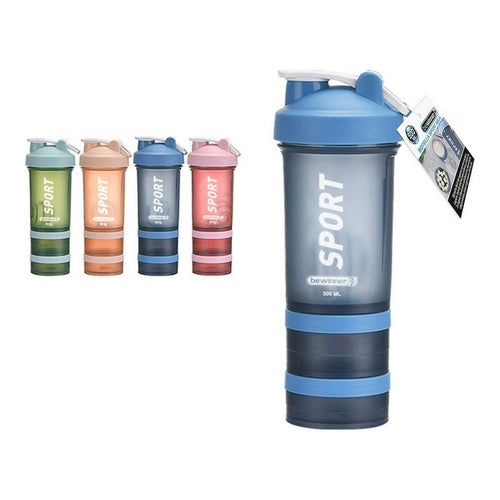 Bewinner 500ml Sports Water Bottle | Assorted Designs