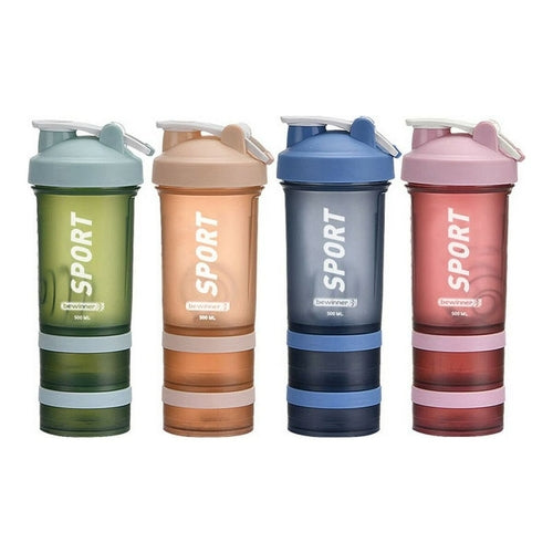 Bewinner 500ml Sports Water Bottle | Assorted Designs